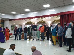 Pilgrim Cross interfaith visits Leicester Council of Faiths