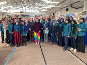 Pilgrim Cross interfaith visits Leicester Council of Faiths