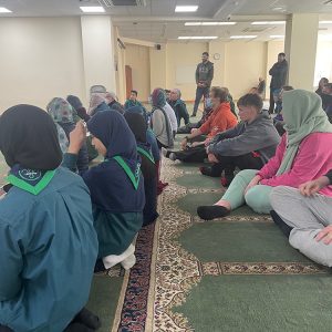 Pilgrim Cross interfaith visits Leicester Council of Faiths